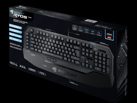 岡谷エレ、ROCCATブランドの黒軸ゲーミングキーボード「Ryos MK」とマウスパッド「Siru」発売