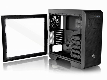 Thermaltake、スチールメッシュ仕様のE-ATX対応高冷却ミドルタワー「Core V51」