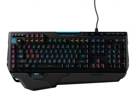 1,680万色イルミネーション対応のメカニカルゲーミングキーボード、「Logitech G910 Orion Spark」