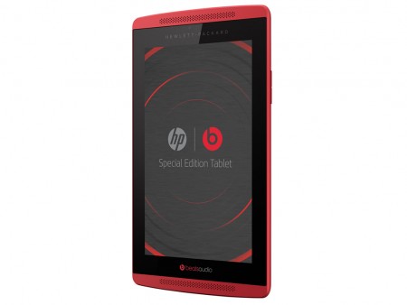 日本HP、バスレフ型デュアルスピーカー採用7インチタブ「HP Slate 7 Beats Special Edition」