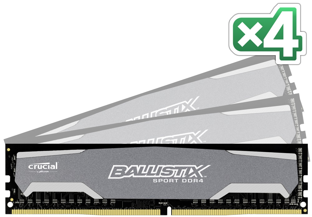 Crucial Ballistix Sport DDR4