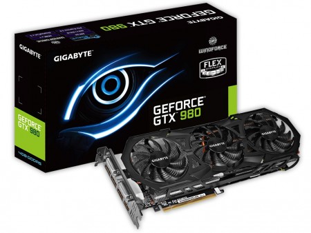 GIGABYTE、「WINDFORCE 3X」クーラー搭載のGTX 980 OC版「GV-N980WF3OC-4GD」