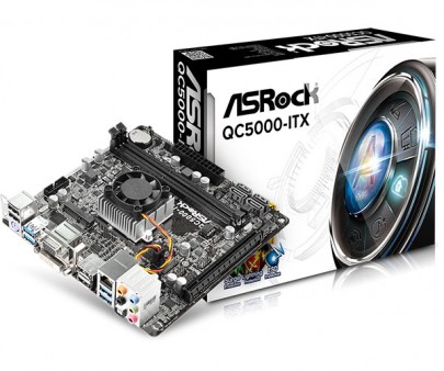 Kabini採用で4K2K出力にも対応する省電力Mini-ITXマザーボード、ASRock「QC5000-ITX」