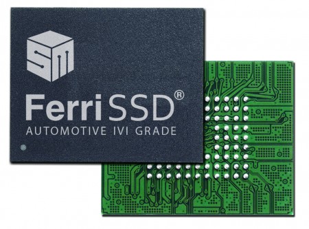 Silicon Motion、車載情報システム向け1チップSSD「FerriSSD」リリース