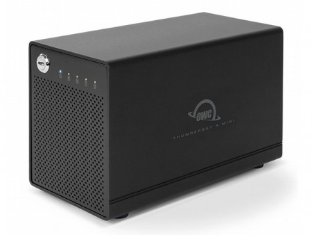 最大8TBもOKなThunderbolt 2接続の2.5インチエンクロージャ、OWC「ThunderBay 4 mini」