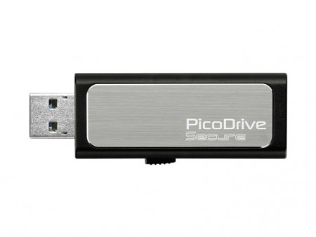 暗号化機能でデータ流出を防ぐセキュアUSBメモリ、グリーンハウス「PicoDrive Secure USB3.0」