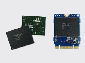 16×20mmサイズのPCI-Express対応1チップSSD、東芝「BG」シリーズ発表