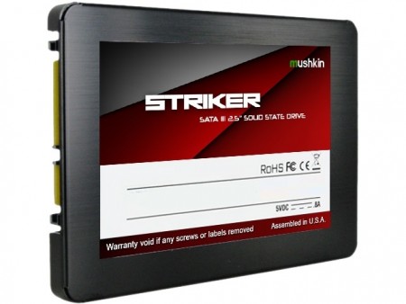 読込565MB/s、書込550MB/sのパフォーマンス向けSATA3.0 SSD、Mushkin「Striker」シリーズ