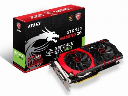 MSI、セミファンレス対応「Twin Frozr V」搭載GTX 960 OC「GTX 960 GAMING 2G」など2種