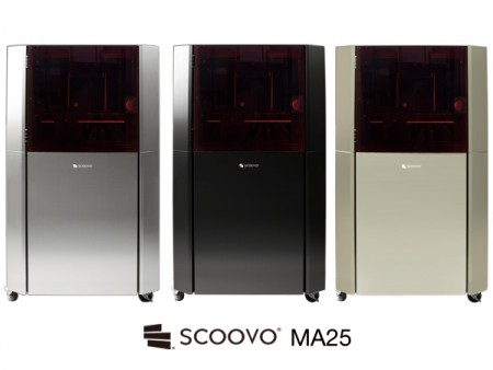 アビーの光学造形3Dプリンタ「SCOOVO MA」に新型。大型造形の「MA25」＆高精細な「MA20」発売