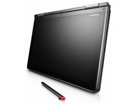 画面が360度回転する12.5インチ変形型ノート、レノボ「ThinkPad Yoga 12」明日から発売