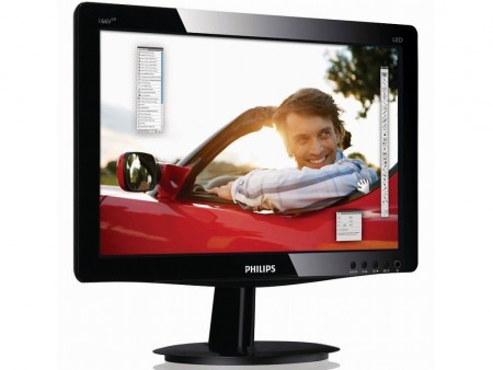 美しい黒色表現を可能にするSmartContrast搭載15.6インチ液晶、Philips「166V3LAB/11」