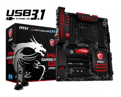 MSI、「X99A GAMING 9 ACK」などUSB3.1対応マザーボード計12モデル一挙投入