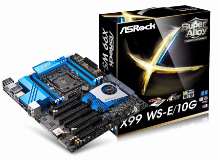 国内投入決定。10ギガビットLANをデュアル実装させたX99マザーボード ASRock「X99 WS-E/10G」