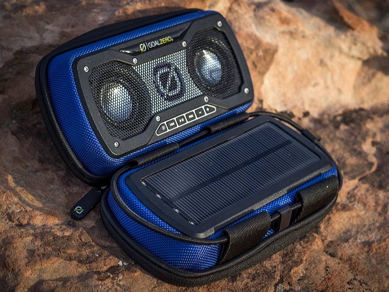 ソーラーパネルで充電できるアウトドア向けBluetoothスピーカー、Goal Zero「Rock Out 2 Solar Speaker」 -  エルミタージュ秋葉原