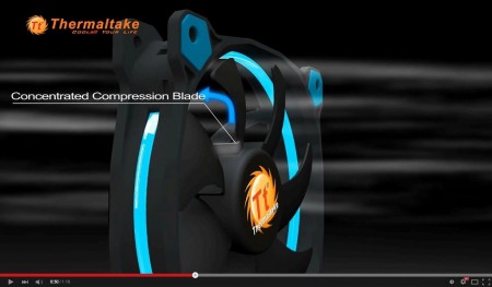 【動画】 水冷ラジエターにはコレを使え。静圧自慢のThermaltake「Riing」はこう動いている