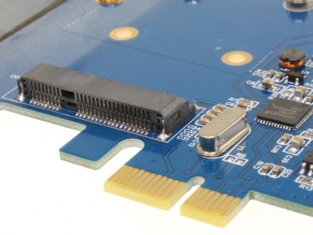 上海問屋、SATA/mSATAを増設できるPCI-Express拡張カード「DN-12722」