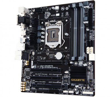 GIGABYTE、高音質オーディオ回路を搭載するB85チップMicroATXマザーボード「GA-B85M-D3H-A」