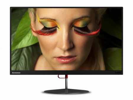 厚さ7.5mmの超薄型23.8インチフルHD液晶、レノボ「ThinkVision X24 Ultraslim Wide」