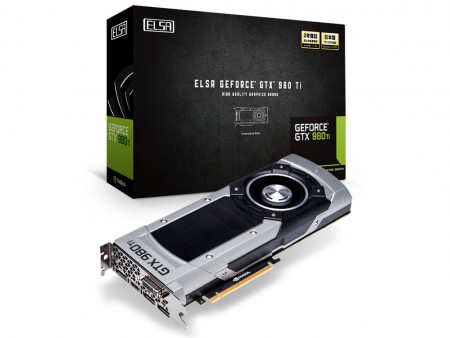 ELSA、NVIDIA GeForce GTX 980 Ti搭載グラフィックカードは6月6日より順次発売