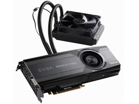 水冷×空冷ハイブリッドクーラーでコア温度30℃超低下。「GTX TITAN X 