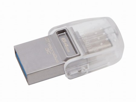 Kingston、USB3.1対応のType-A ＆ Type-Cデュアル端子搭載USBメモリ「DataTraveler microDuo 3C」