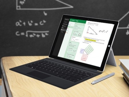 単体販売から最大15％引き。タイプカバーと専用ペンバンドルの文教向け「Surface 3」7月3日発売