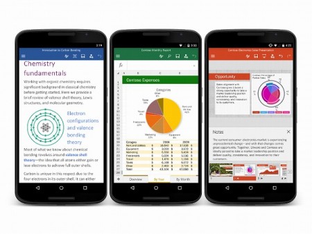 Androidで「Word/Excel/PowerPoint」の新規作成・編集ができる、スマホ版「Office」が正式公開