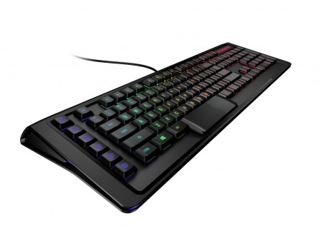 SteelSeries、“世界最速“スイッチ「QS1」採用ゲーミングキーボード「SteelSeries Apex M800」