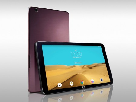 クラス最高峰の薄型ベゼル採用。スリムデザインの新型タブレット、LG「G Pad II 10.1」来月デビュー