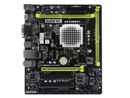 4コアSoC Celeron N3150搭載のファンレスMicroATX、EPoX「N3150MX7」