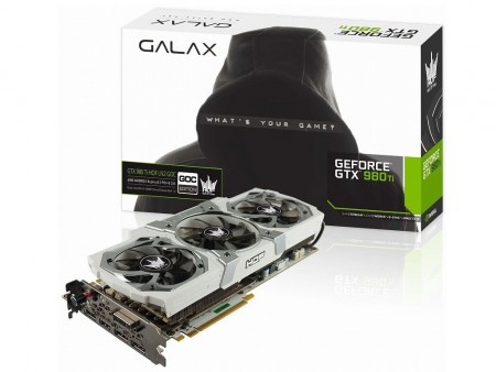 全世界50枚限定。リミッター解除スイッチを備えた、極冷OC向け「GALAX GTX980TI HOF LN2 GOC Edition」