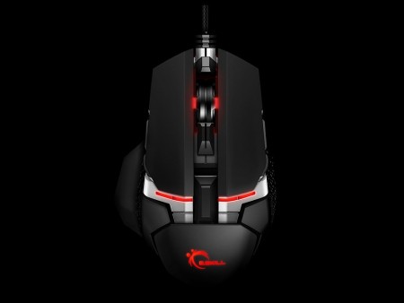 4ゾーンにフルカラーイルミネーションを設定できるゲーミングマウス、G.Skill「RIPJAWS MX780」