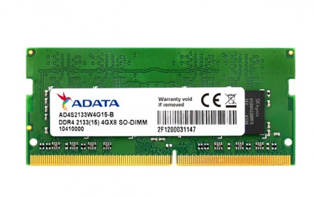 ADATA、動作クロック2,133MHzのノートPC向けDDR4メモリ「Premier DDR4 2133 SO-DIMM」