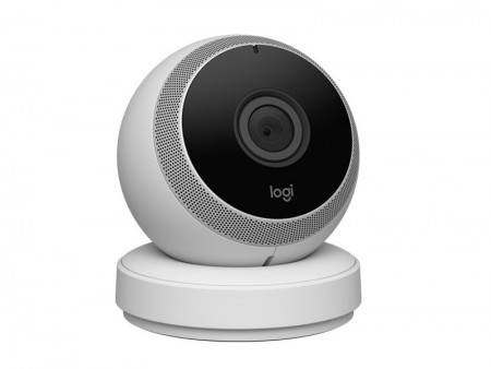 外出先からスマホで映像が見られる、Logitechのホームカメラ「Logi Circle Portable Home Connection Camera」