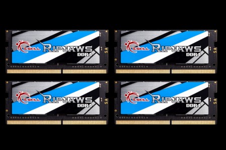 G.Skill、最高2,800MHzのDDR4-SODIMMメモリ「Ripjaws DDR4 SO-DIMM」シリーズ