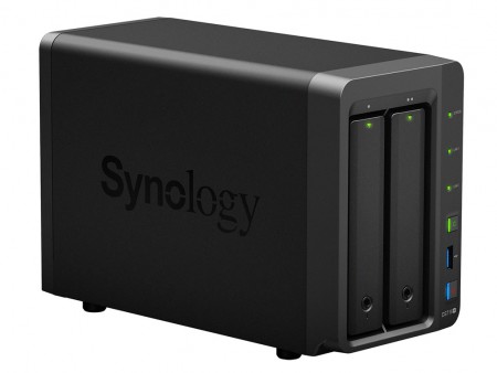 リアルタイム4Kビデオコード変換対応の2ベイNAS、Synology「DiskStation DS716+」