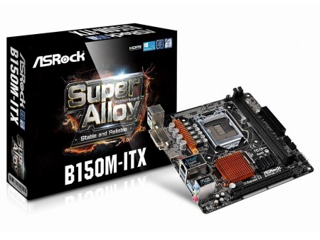 ASRock、Intel B150チップ搭載のエントリー向けMini-ITXマザーボード「B150M-ITX」