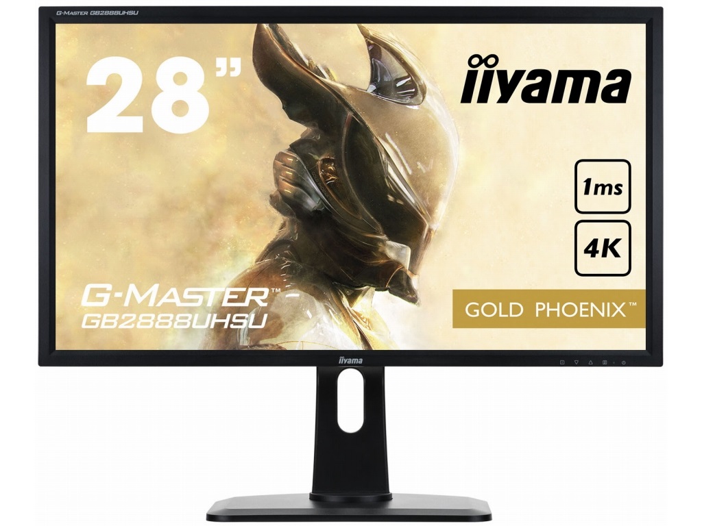 応答速度1ms、AMD FreeSync対応の28型4Kゲーミング液晶、iiyama「GOLD