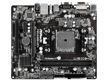 ASRock、A88Xチップ搭載のコストパフォーマンスMicroATX「FM2A88M-HD+ R3.0」12月下旬発売