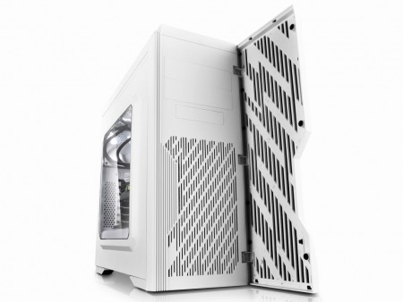 Deepcool、フロントドア採用の高拡張ミドルタワー「DUKASE」にホワイトモデル追加