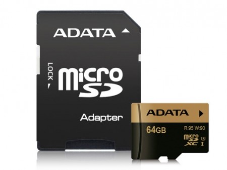 ADATA、MLC NAND採用の高品位microSDカード「XPG/Premier Pro」シリーズ2月中旬発売