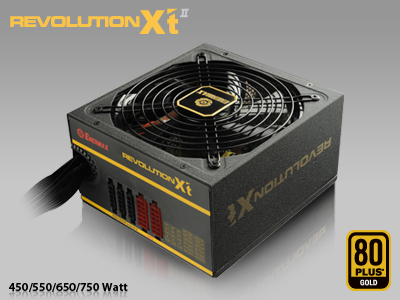 オール105℃日本製コンデンサ採用のGOLD認証電源、ENERAMX「REVOLUTION X’t II」シリーズ