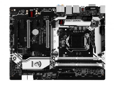 ツートンカラーの30周年記念ゲーミングマザーボード、MSI「Z170A KRAIT GAMING 3X」正式発表