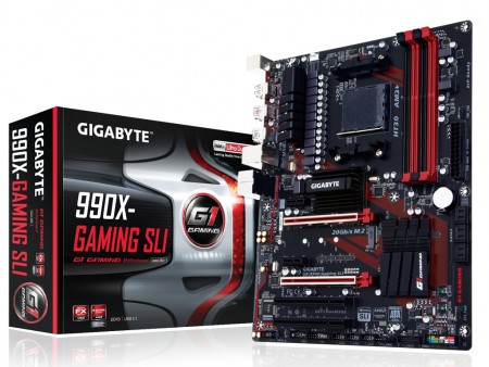 USB3.1とM.2スロットを搭載するAM3+ゲーミングマザー、GIGABYTE「GA-990X-Gaming SLI」