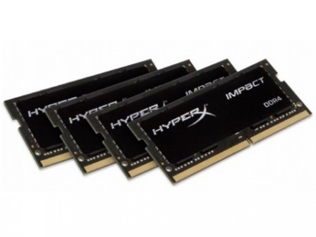 Kingston、シングル16GB、最大64GBのDDR4-SODIMM「HyperX Impact」シリーズ