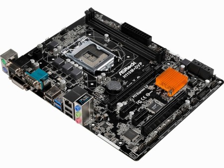 ASRock、シリアル機器を直接接続できるSkylake対応MicroATXマザーボード「H110M-DVP」