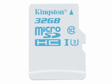 アクションカメラ向けに設計された高性能・高耐久microSD、Kingston「Action Camera UHS-I U3」