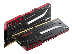 LEDライティングバー搭載のSkylake向けDDR4メモリ、Apacer「BLADE FIRE DDR4」シリーズ