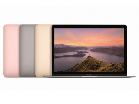 アップル、より速くなったSkylake版の12インチ「MacBook」を発表。新色ローズゴールドも追加